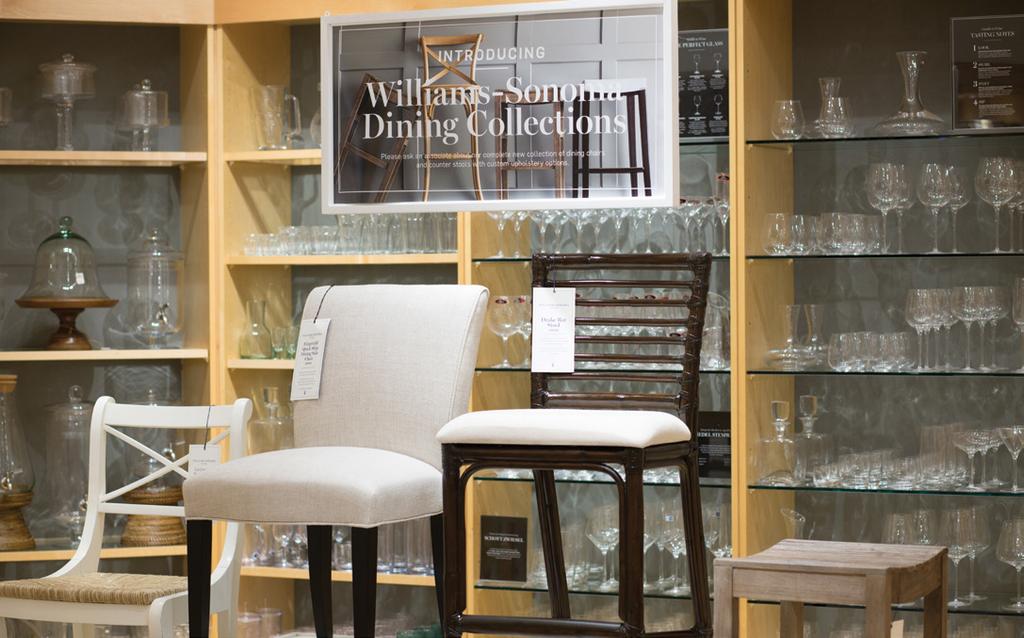 More Experience on the Menu at Williams-Sonoma Q&A with President Janet Hayes Talk about a touchstone: Shoppers now can journey to Sonoma, CA, to stir up connections with the first-ever Williams-