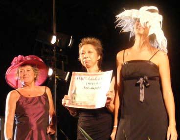 Catwalk Hat Winner Made by Virginie de Broc Paris, France Dillon, along with other new members of the jury, were later honoured in an Investiture into the Confrerie du Chapeau of Caussade et