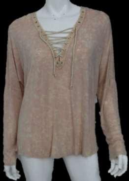 TOP S9772-TAUPE VELVET LACE