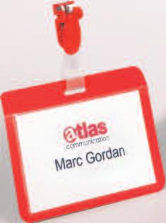 fairs and all types of events. Ideal for keys, ID cards, name badges and much more.