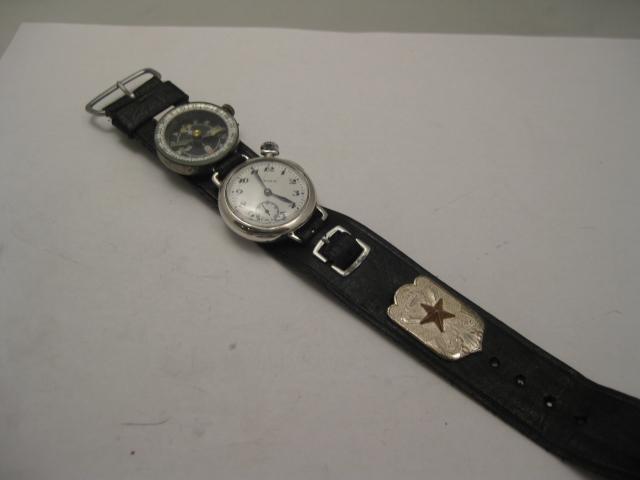 THIS HAPPENS TO BE PROOF THAT WATCHES FROM THE WWI ERA TO THE 1930'S IMPERIAL PERIOD WERE UTILIZED IN WWII.
