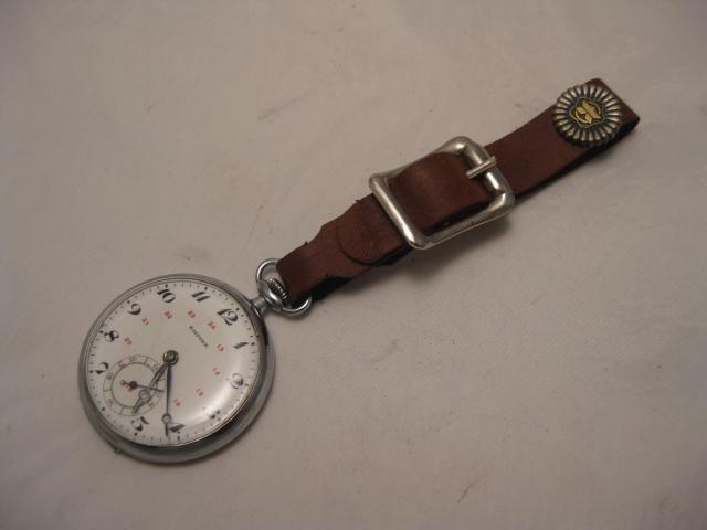 THE LEATHER STRAP WAS 85 YEARS OLD, TOOK ROCK A WEEK TO RECONDITION & REPAIR. NOT THE COMPASS!