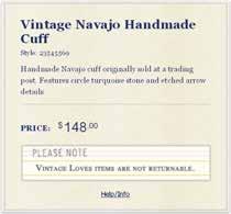 Vintage Navajo Handmade Cuff at Free
