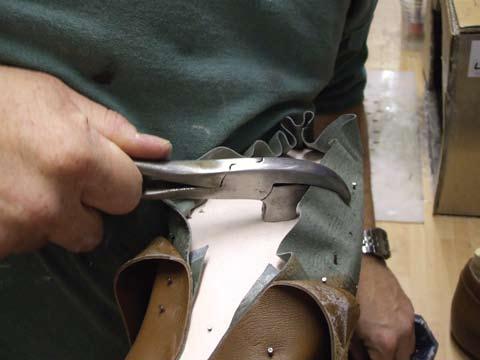 We are also one of the few companies with the ability to manufacture full welted footwear.