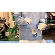 by sterile gloves and should not be exposed Scrubbed