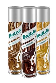 ALSO FROM BATISTE Batiste Dry Shampoo revitalizes hair, leaving it feeling clean and smelling fresh, so your style lasts longer between washes. $7.