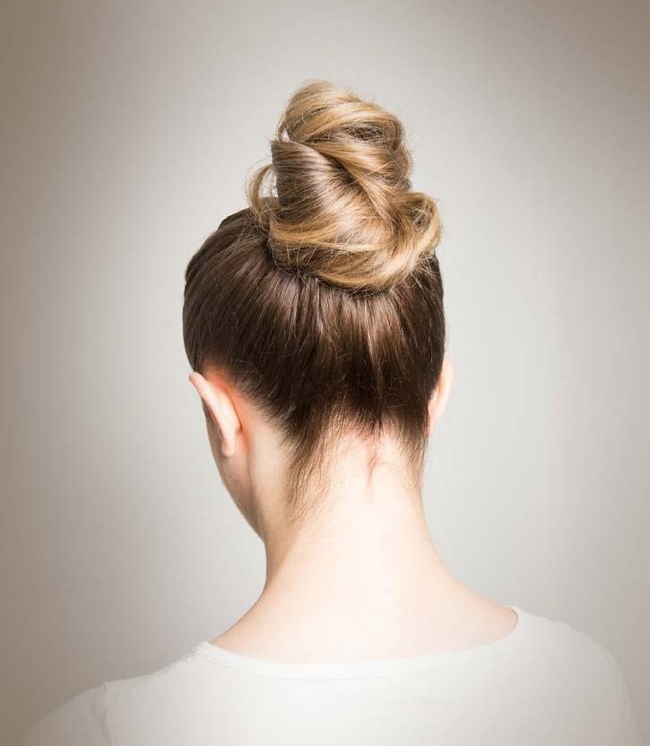 Night on the Town This edgy updo is ready for a night on the town.