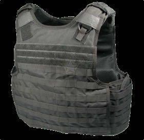 Heavy weight webbing over the entire vest for modular Internal sleeves for both soft armor and plate front and back.