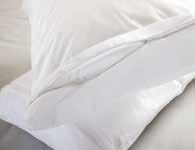 Luxurious quality microfibre pillows with Soft and Firm coloured label for easy identification.