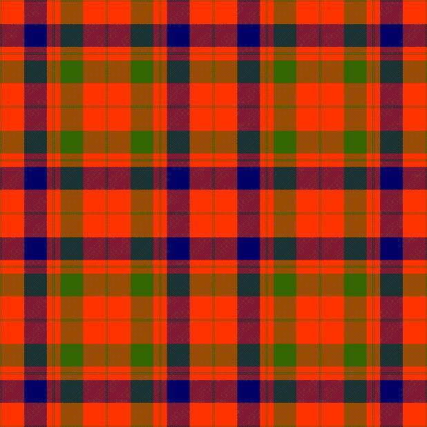 III. Tartans with Green and Blue Stripes on a Red Field (1730-1780) Another genre or style of broad-springed red, blue and green tartans can be traced to