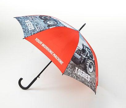 V42701450 Colourful umbrella with tractor and logo prints. Umbrella equipped with automatic opening mechanism. 126 cm diameter. Polyester. V42702150 24,00 10.
