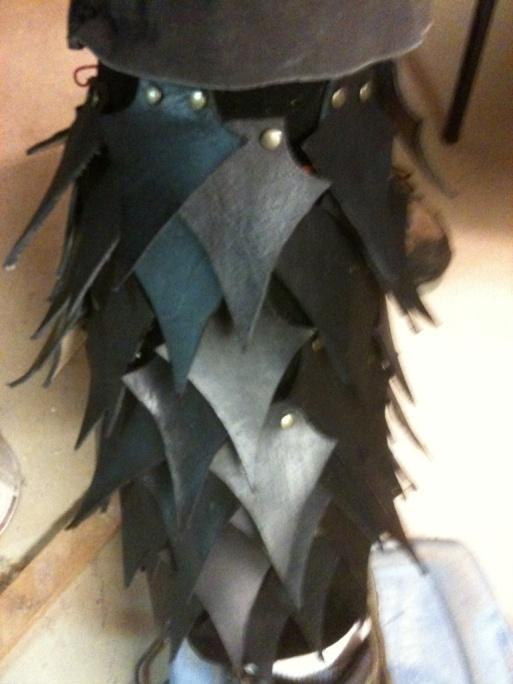 Greaves (because the medievals didn t want to call it lower leg armor ) Each of them has about 90