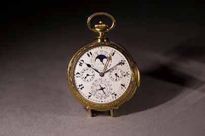 Complicated pocket watch made for James Ward Packard. Delivered in 1927. [W]e had an opportunity to walk through it with none other than Thierry Stern, the CEO of Patek Philippe.