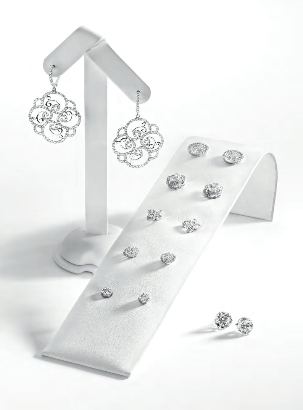 $12,900 $6,775 $2,250 $3,000 $23,900 $5,700 $2,350 $1,275 Diamond Studs Available in all sizes and prices.
