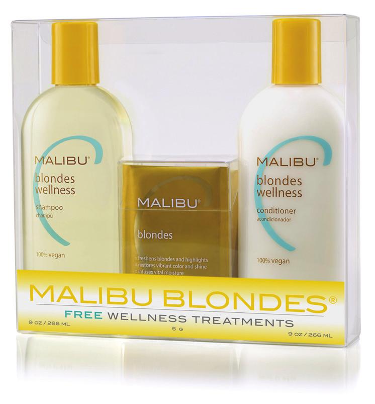malibu blondes wellness kit Brilliant Blondes with Shimmering Shine!