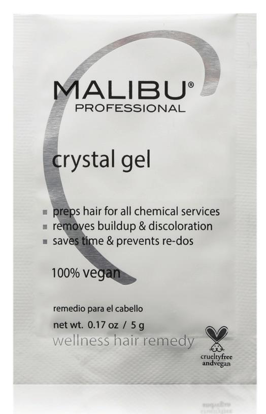 crystal gel wellness hair remedy professional-only ultimate remedy for brilliant services!