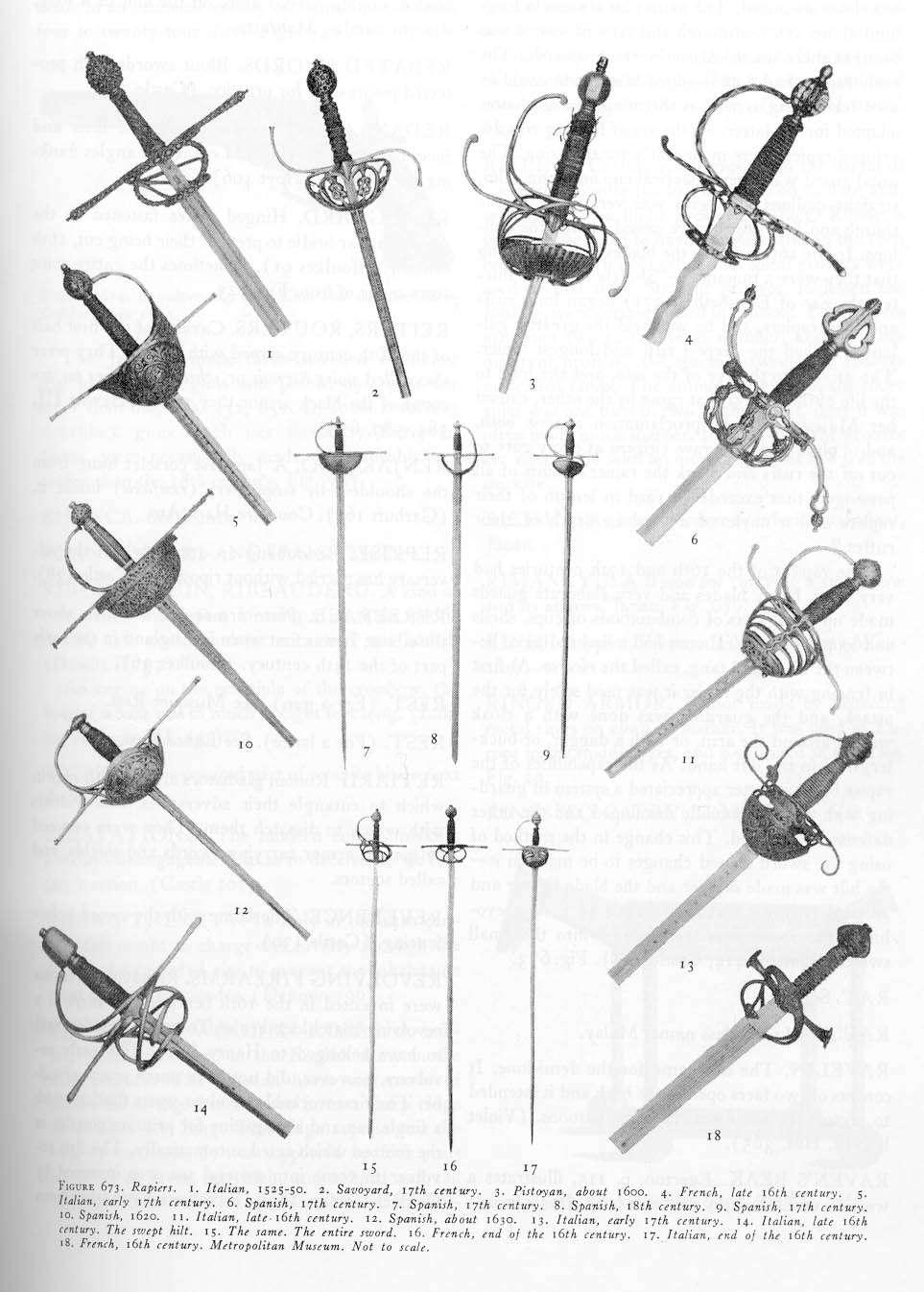 Appendix E: Rapiers Image from George Cameron Stone's Arms and Armor (A Glossary of the