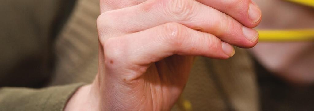 Fingernails need to be checked on a daily basis to check for dirt collecting underneath them and cleaned as necessary.