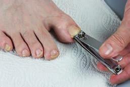 Soaking feet is soothing and beneficial, but to avoid dry skin never soak for more than ten minutes.