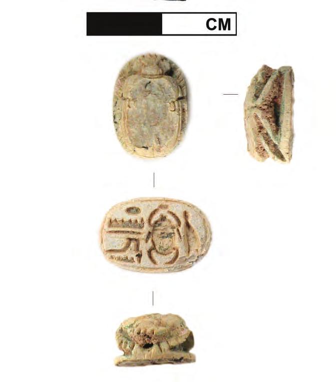 Chapter 11: The Iron Age Egyptian Amulet Assemblage 749 confirms that Iron Age copper production activities took place at the site (2910 + 41 BP: 1192 1021 BCE with a 68.