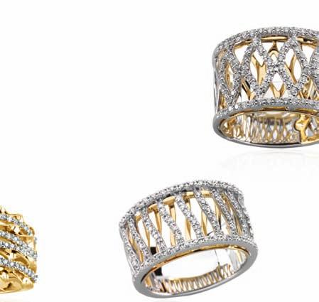 with intermingled of engagements and diamond and simple white bands, and anniversary and yellow gold