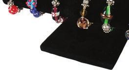 Cloisonne, Freeform Gem & Fancy Cut Art Glass Stretch Bracelets Shown on top