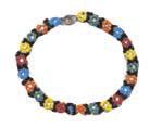 8" long, assorted colors, clasp closure Daisy Chain Beadwork