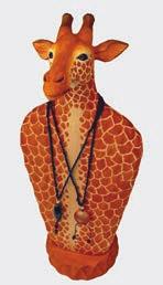 00 Necklace Easel Displays Giraffe,