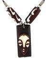 ....................................$108 JDH13 Short Counter Wood Necklace