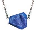 00) 22 GH104 Agate Druse Double Side Mount Necklace, 18 silver color chain, asst. colors with hang tags, $3.90 ea., ($85.