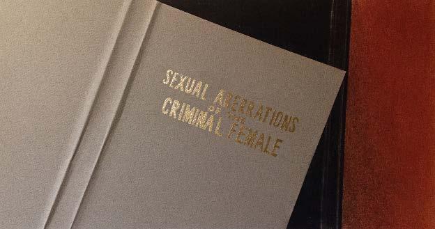 Sexual Aberrations of the Criminal Female.