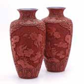 of Cinnabar Lacquer Wares Republic Period Height: 8 1/8 inches (20.