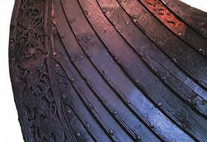 source 3 From the saga Beowulf, translated into modern English source 4 The stern of the Oseberg ship on display in the Viking Ship Museum in Norway Under the sea-girt cliffs the shining ship was