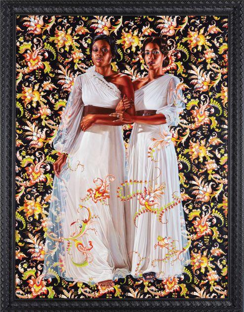 Kehinde Wiley s Muses As They First Appeared, On Canvas,