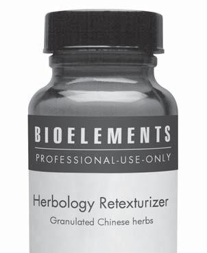 Professional-Use-Only 1 Herbology Granulated Chinese Herbs Provides both a physical and natural chemical exfoliation. Water-soluble granules dissolve on contact in cremes or water-based gels.
