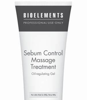 Professional-Use-Only 1 Sebum Control Massage Treatment Non-Pore Clogging Massage Gel Helps regulate and normalize oil production. Provides purifying and toning protection.