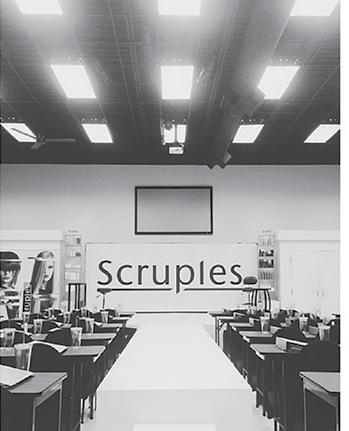 Scruples provides transportation to and from the airport and training facility for this event, most meals throughout the training, mannequins, models and product.
