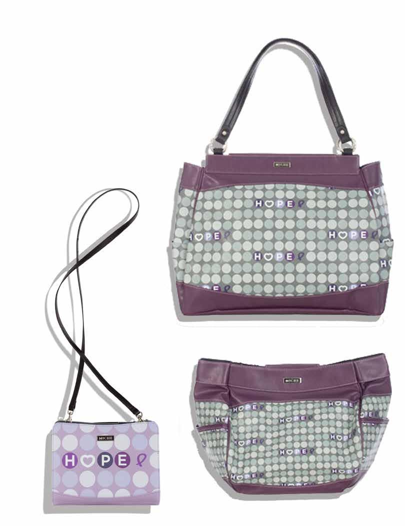 1. HOPE (purple) - PETITE Smooth grey faux leather with plum accents and delightful polka dots in varying shades of purple and grey.