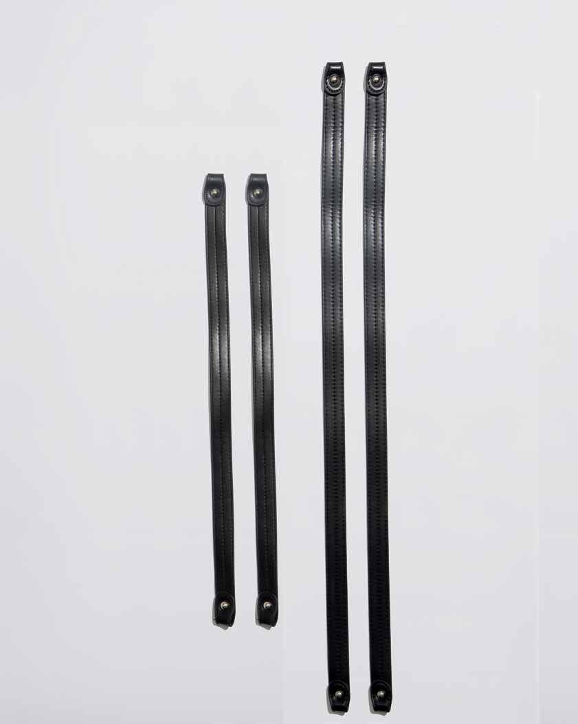 1. PRIMA HANDLES (black) These handles come with the Prima Base Bag. Dimensions: 20.