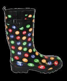 25 ARC 41 Wholesale pricing $11.00 Wind resistant frame Plastic handle 2. MTA BOOT INDICATOR STYLE# MTA23018-R Ladies tall sporty rain boot.