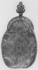1500s, European, belt pouch made of leather with iron frame & 18 pockets, some hidden 2.