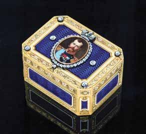 April 2007 FROM THE COLLECTION OF KING GEORGE I OF THE HELLENES A JEWELLED AND ENAMELLED GOLD BONBONNIÈRE