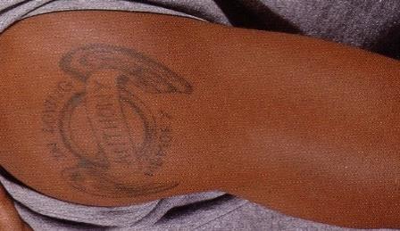 The man with the number tattooed onto his forearm got the tattoo to honor his father who was in the concentration camp in America (Fulbeck).