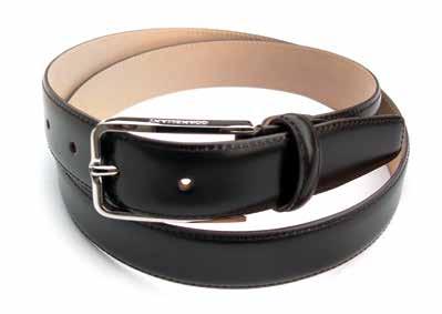 V302 ROUNDED BELT MM30 Calf Art: 58 10830 Caviar print leather Art: 58 10844 V303 BELT WITH STITCHED ROUNDED