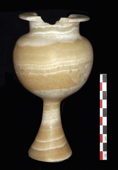 Some more exceptional discoveries at Ulug-depe The goblets with cylindrical body are among the items traded with the Indus civilization, exchanges attested to by the treasure of Quetta, which