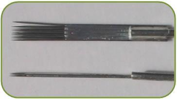 FIGURE 4: TATTOO NEEDLES 2 PIERCING This involves piercing a part of the body and then inserting and keeping a foreign object in the opening until the wound heals.