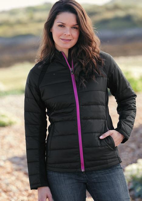 proquip AQuastoRM SIenna JACKet Waterproof and lightweight jacket with a padded collar.