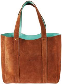 Best Bags Suede Reversible Tote Canvas Tote
