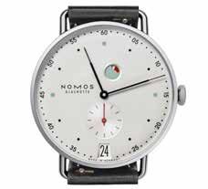 These are features normally available only from the elite of the elite manufacturers and are unheard of in the Nomos price range.