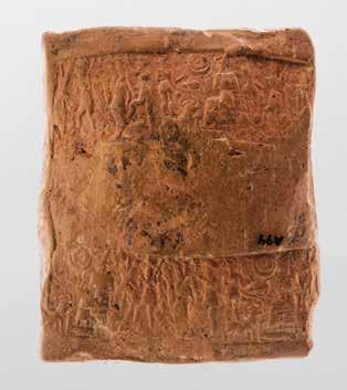 Syro-Anatolian Collection D. 28378 33. ENVELOPE FOR THE TABLET WITH THE DEPOSITION OF BUZAZU Clay Turkey, possibly from Kanesh (modern Kültepe) Purchased in Turkey, 1914 Old Assyrian period, ca.